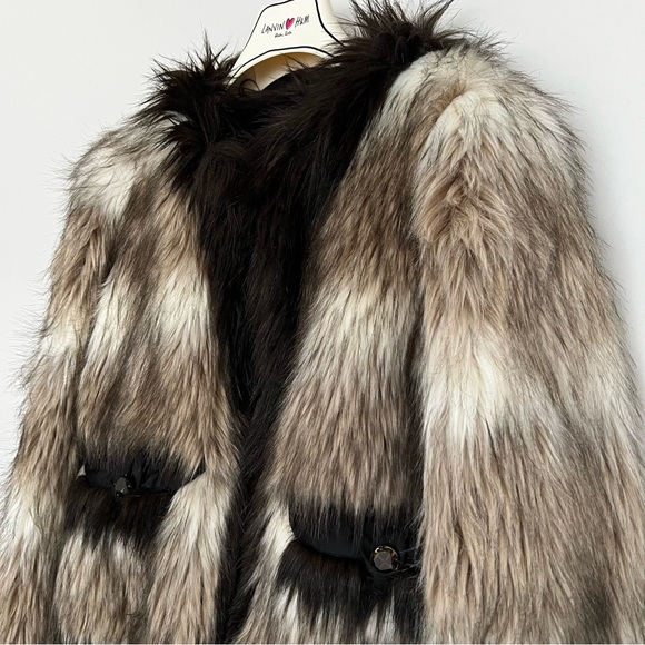 LANVIN x H&M Faux Fur Coat - Picture 13 of 14